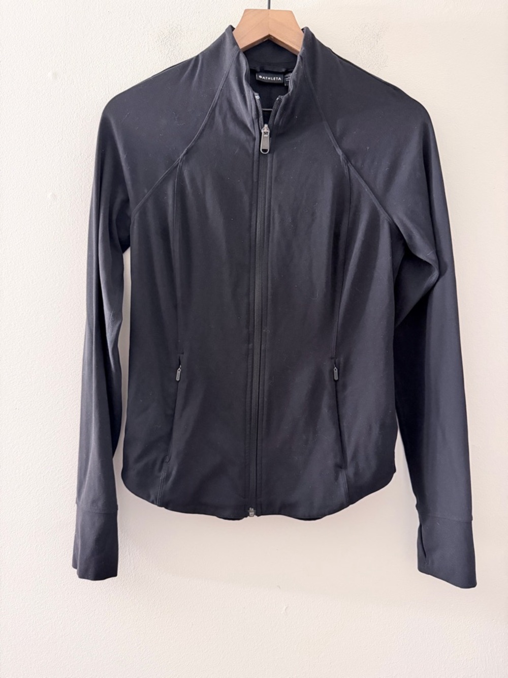 Athleta Salutation full zip Jacket black S